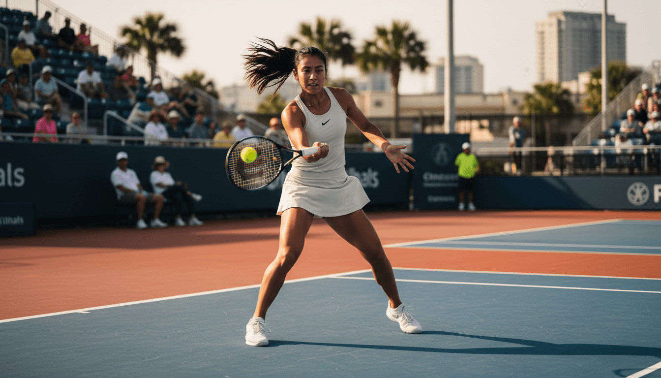 Leylah Fernandez exits Charleston Open in third round