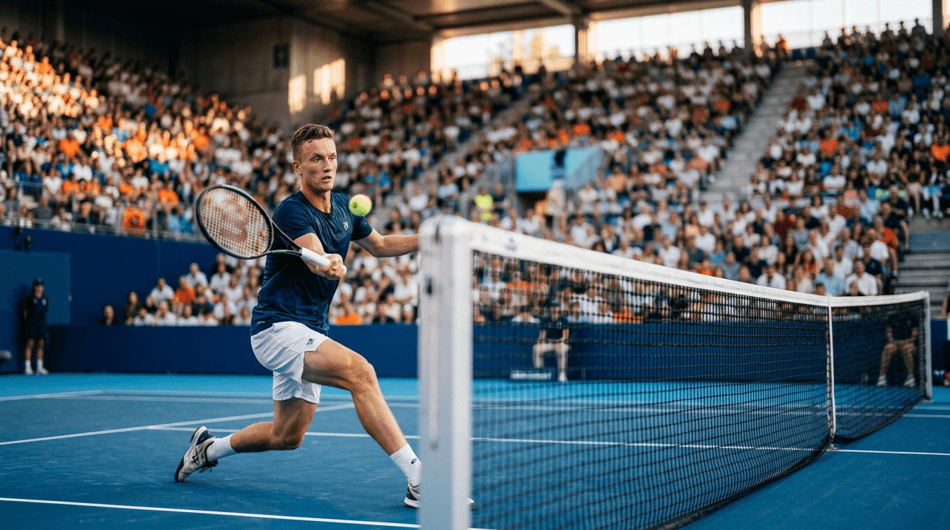 Lehecka advances at Madrid with dominant straight-set win
