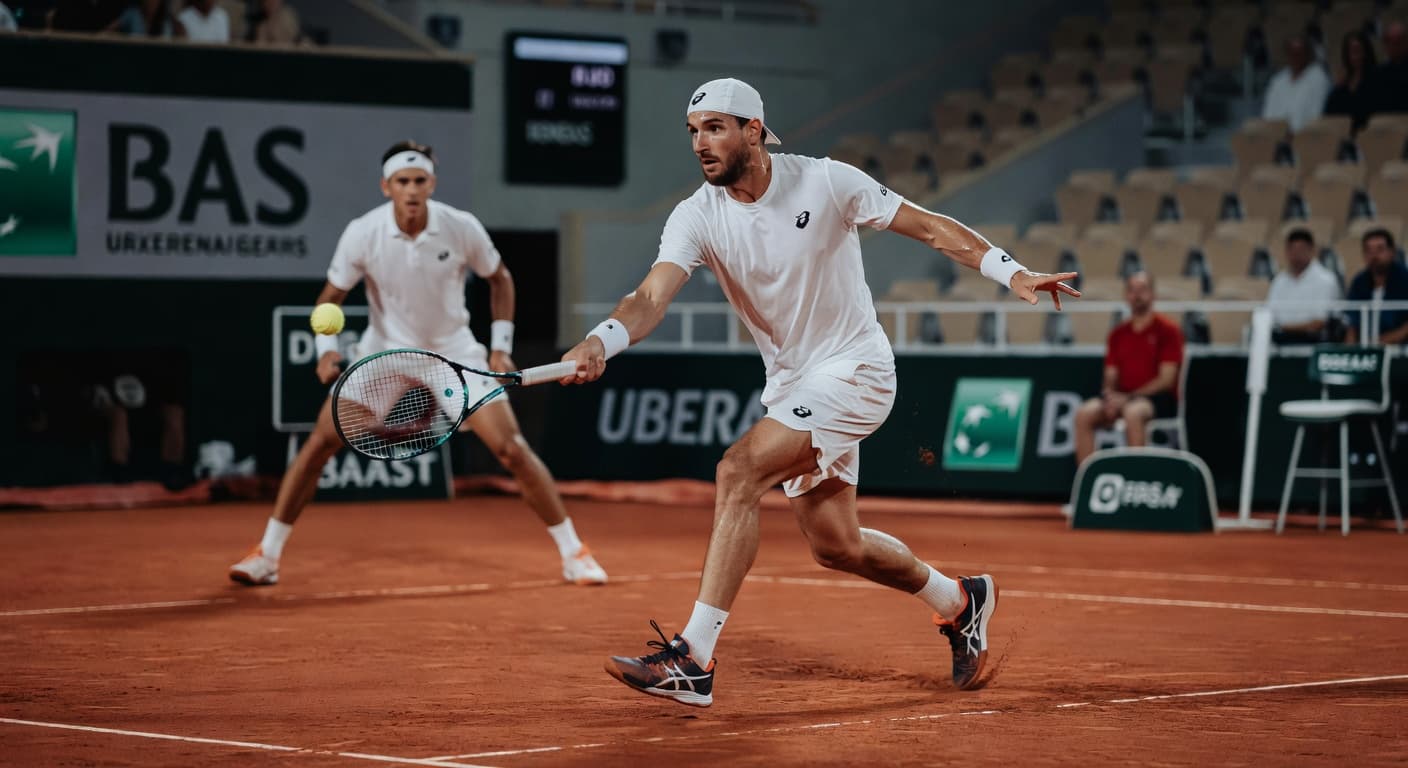 Mensik stuns De Minaur after first-set bagel to reach Roland-Garros round of 16