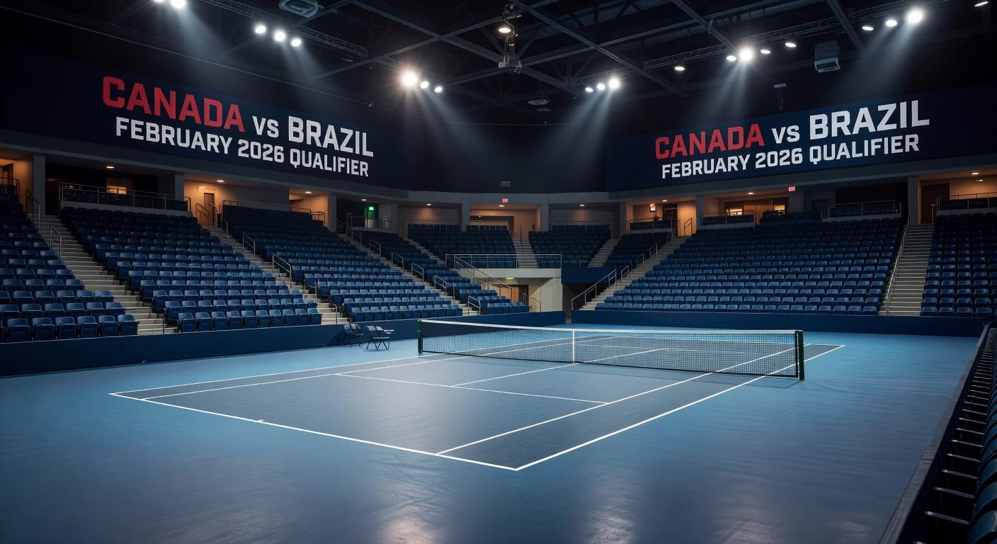 Davis Cup: Canada to face Brazil in Vancouver