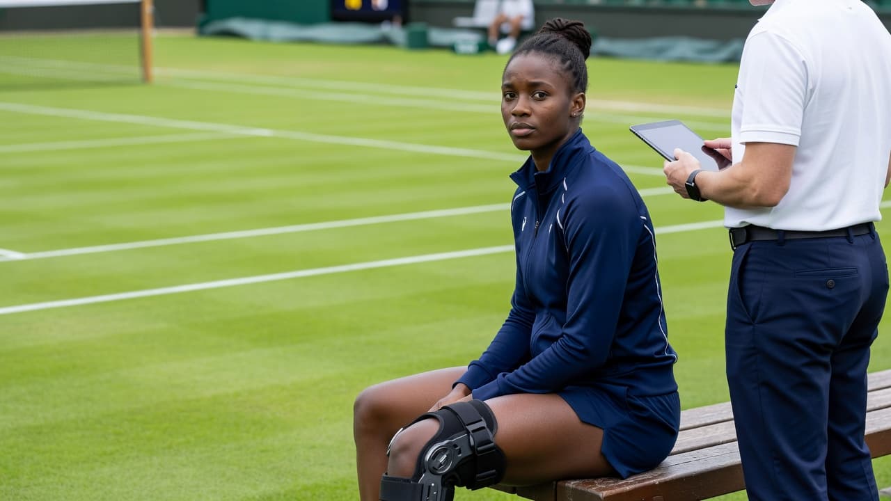 Victoria Mboko Withdraws from Wimbledon Due to Knee Injury