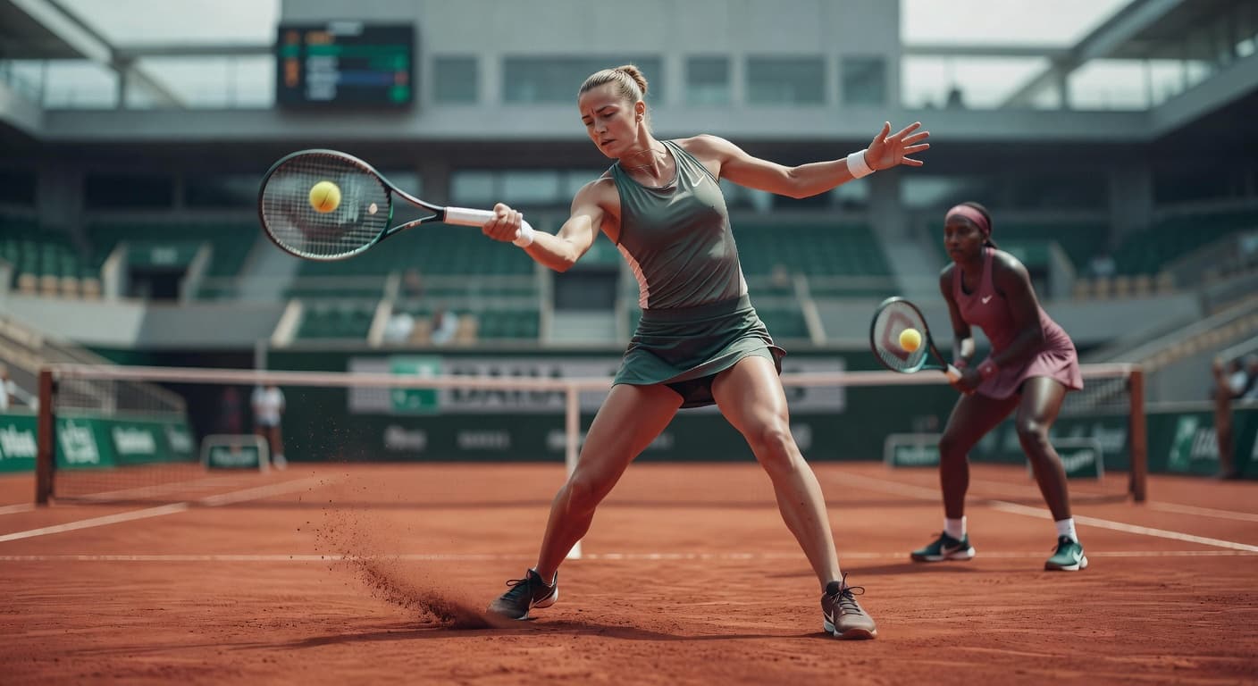 Potapova stuns defending champion Gauff in French Open third round