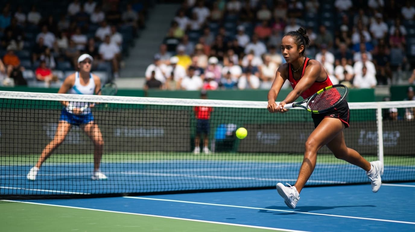 Fernandez captures Singapore Open for first WTA title of season