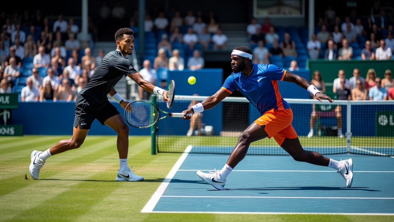 Félix Auger-Aliassime loses to Tiafoe in Halle quarter-final