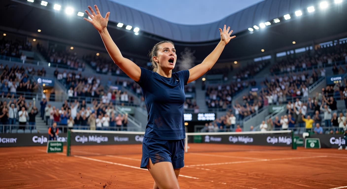 Marta Kostyuk defeats Mirra Andreeva for first WTA 1000 title in Madrid