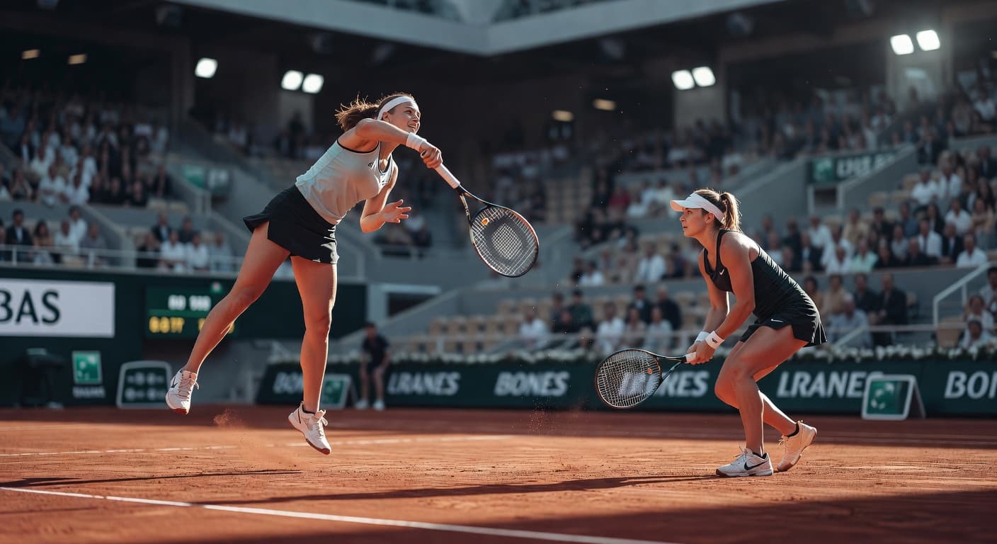 Mirra Andreeva reaches first Grand Slam final at Roland Garros