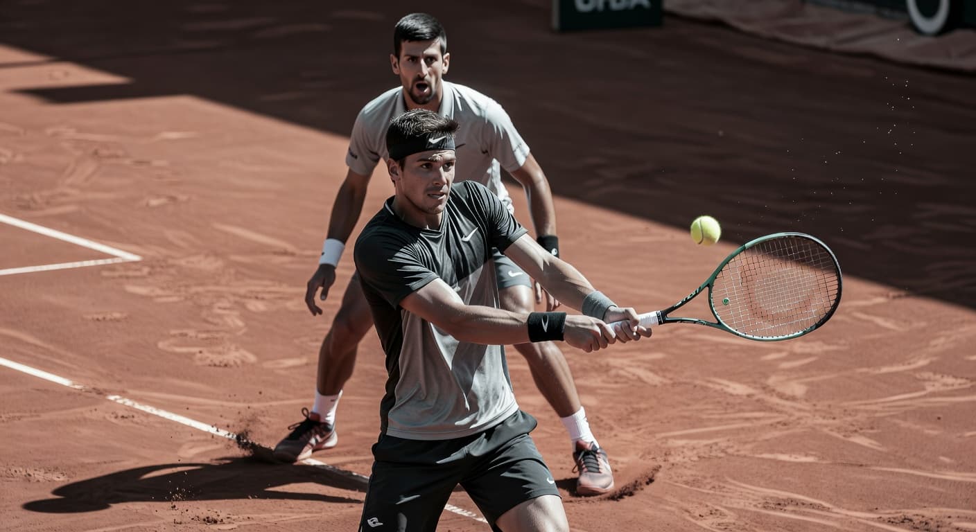 Joao Fonseca defeats Novak Djokovic at Roland Garros 2026