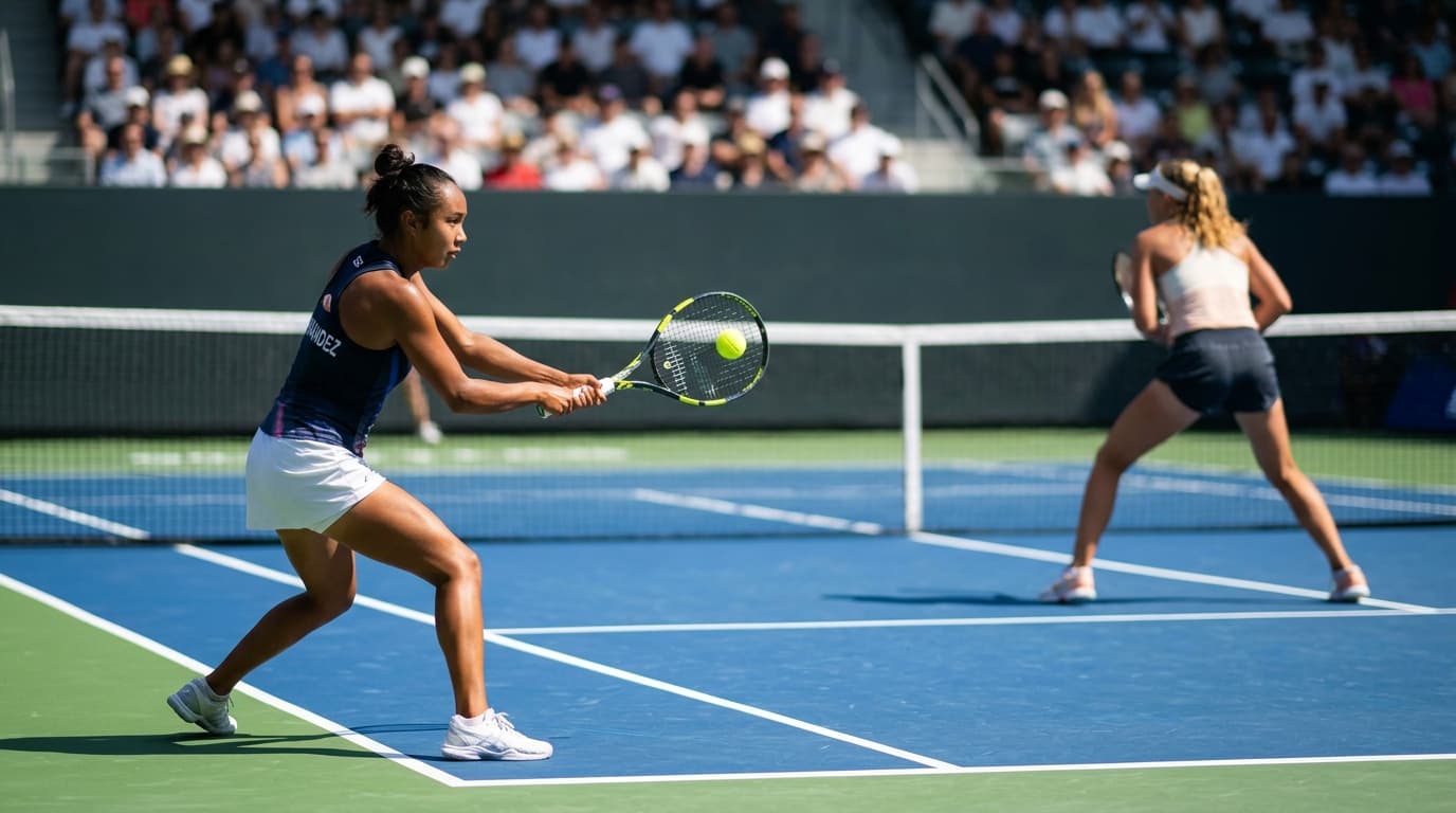Fernandez reaches Singapore semis; Shapovalov advances in Chengdu
