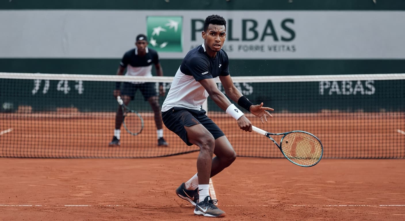Félix Auger-Aliassime Reaches First French Open Quarterfinal