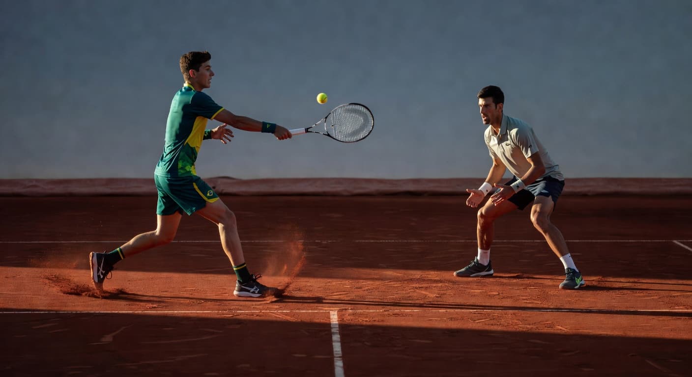 Fonseca Stuns Djokovic in Five-Set French Open Thriller