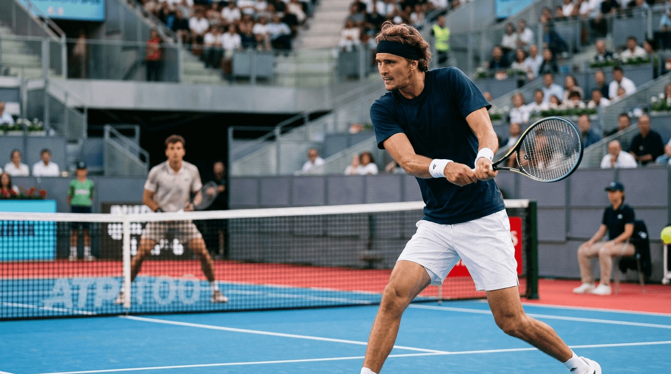 Zverev avenges Munich loss to Cobolli at Madrid Open