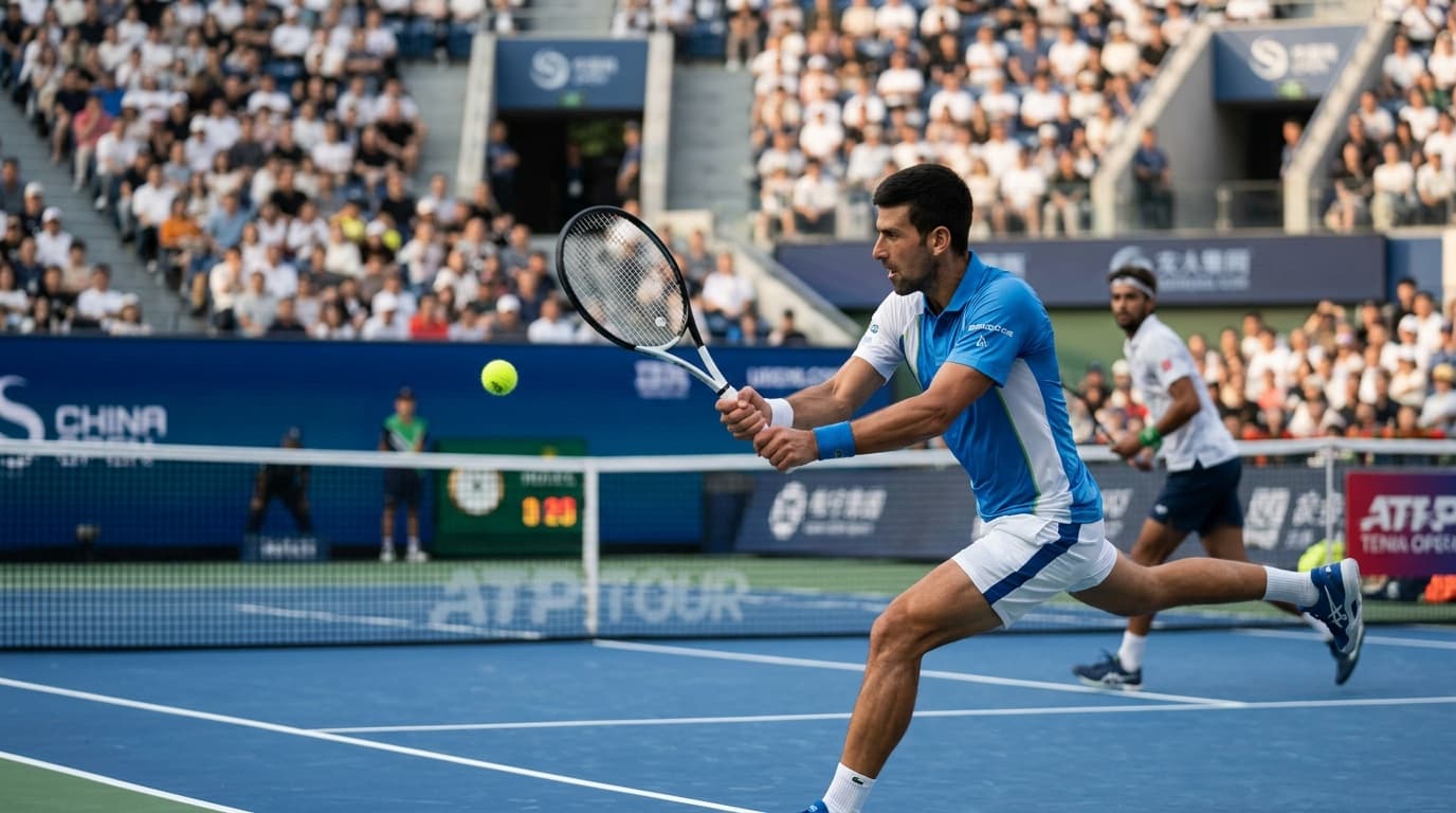 Djokovic returns to China Open, Auger-Aliassime falls to Khachanov