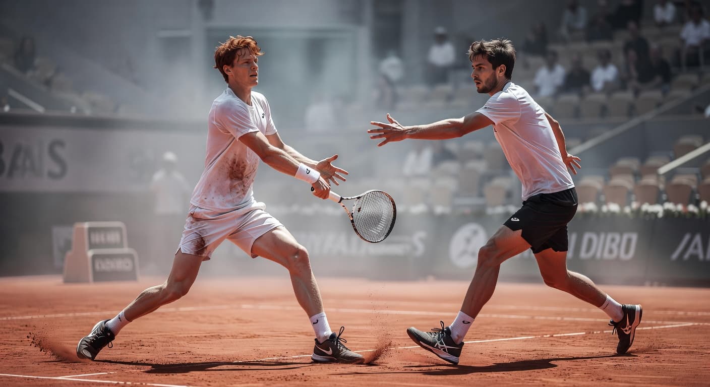 Sinner's 30-match streak ends in Roland-Garros second-round collapse