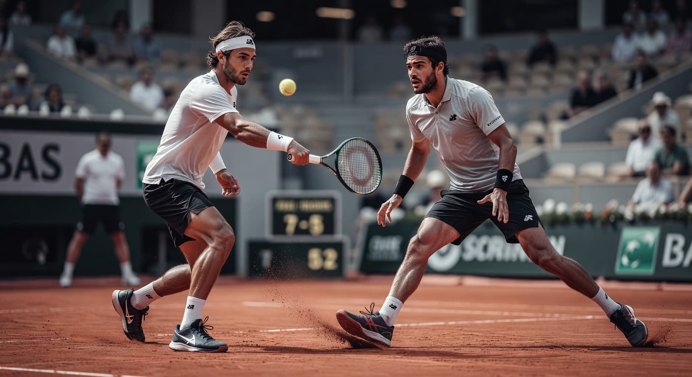Arnaldi reaches first Grand Slam semi-final as Berrettini retires at Roland Garros