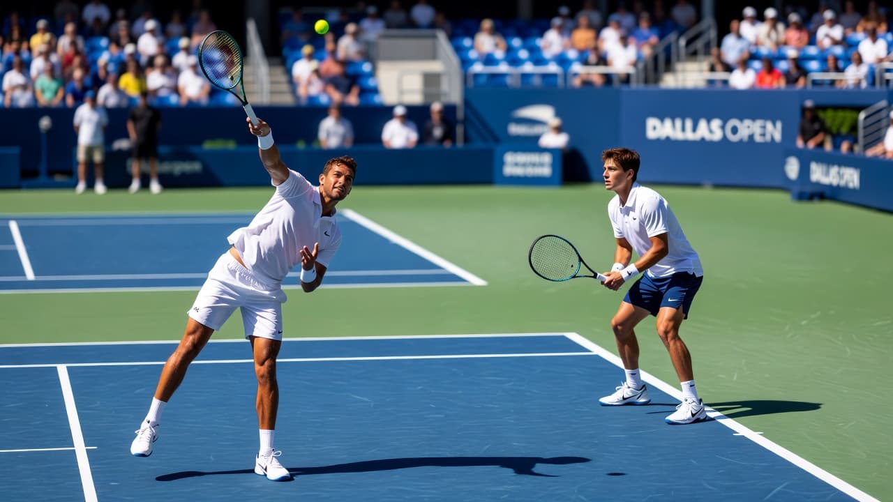 Gabriel Diallo Falls to Ben Shelton at Dallas Open