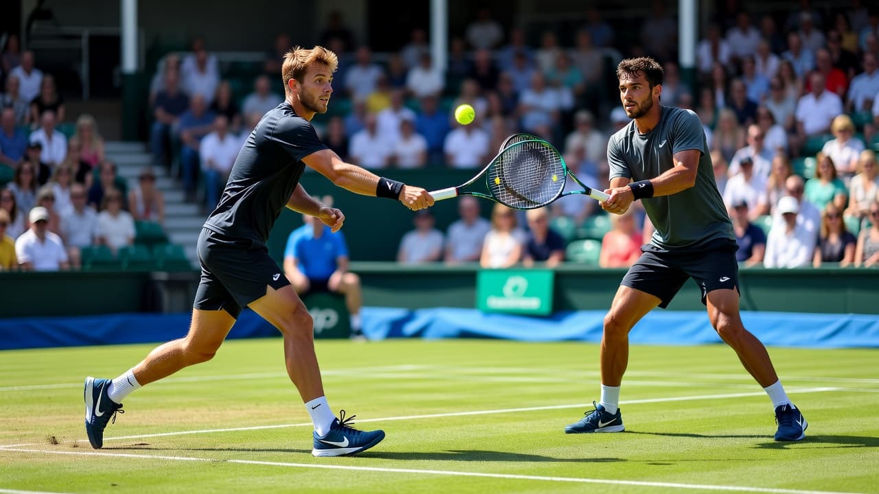 Gabriel Diallo and Gabriela Dabrowski Advance at Eastbourne Open