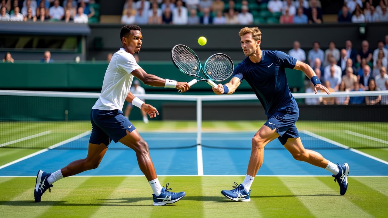 Auger-Aliassime faces Shevchenko at Wimbledon